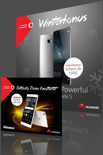 Für die groß angelegte HUAWEI Cashback-Aktion zu Weihnachten programmierte die WAK eine benutzerfreundliche Website, organisierte die komplette Koordination und richtete einen professionellen Telefon-Service ein. Alles, aus einer Hand. Die Aktion war ein voller Erfolg und ist ein weiterer Beweis für die gute und enge Zusammenarbeit mit unserem Partner HUAWEI.